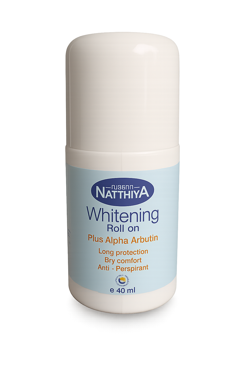 โรลออนระงับกลิ่นกาย NATTHIYA สูตรไม่มีแอลกอฮอล์ แห้งไว ไม่แสบผิว ณัฐฐิญา